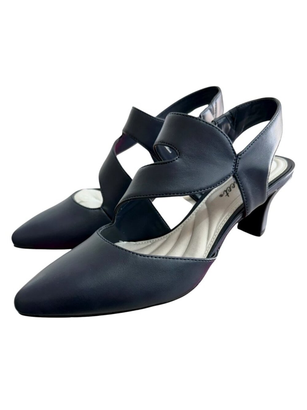 Easy Street Women's Navy Venue Pumps Size 8M
